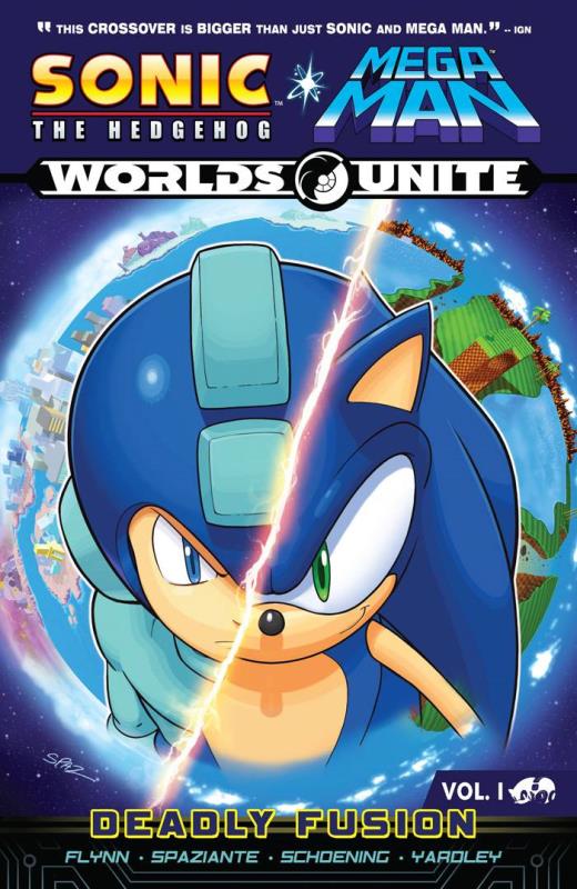 SONIC MEGA MAN WORLDS UNITE TP 01 DEADLY FUSION (RES)