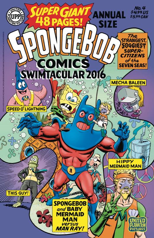 SPONGEBOB COMICS ANNUAL GIANT SWIMTACULAR #4