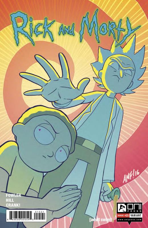 RICK & MORTY #15 INCV VARIANT FLEECS