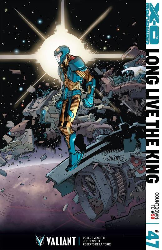 X-O MANOWAR #47 CVR F 1:20 LAFUENTE VARIANT