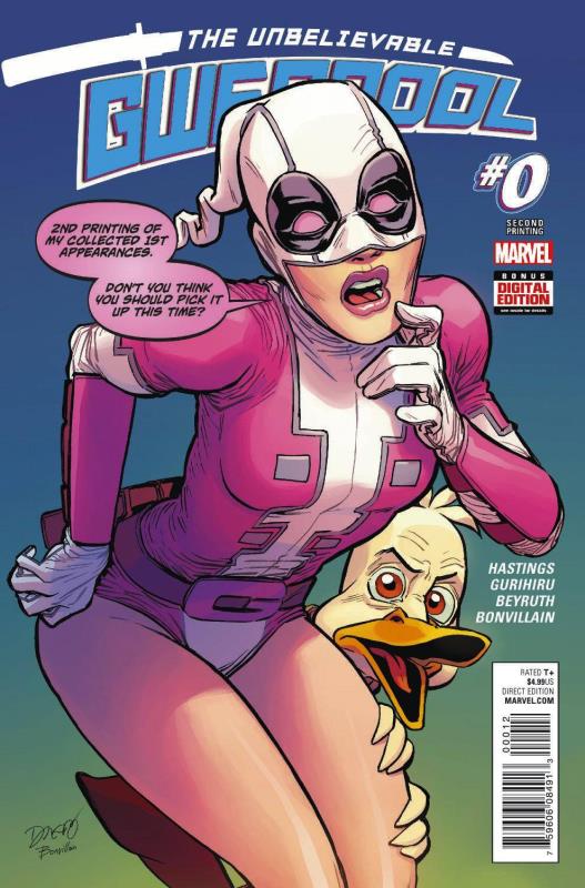 GWENPOOL #0 BEYRUTH 2ND PTG VARIANT