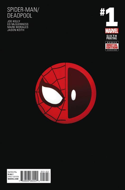 SPIDER-MAN DEADPOOL #1 MCGUINNESS 6TH PTG VARIANT