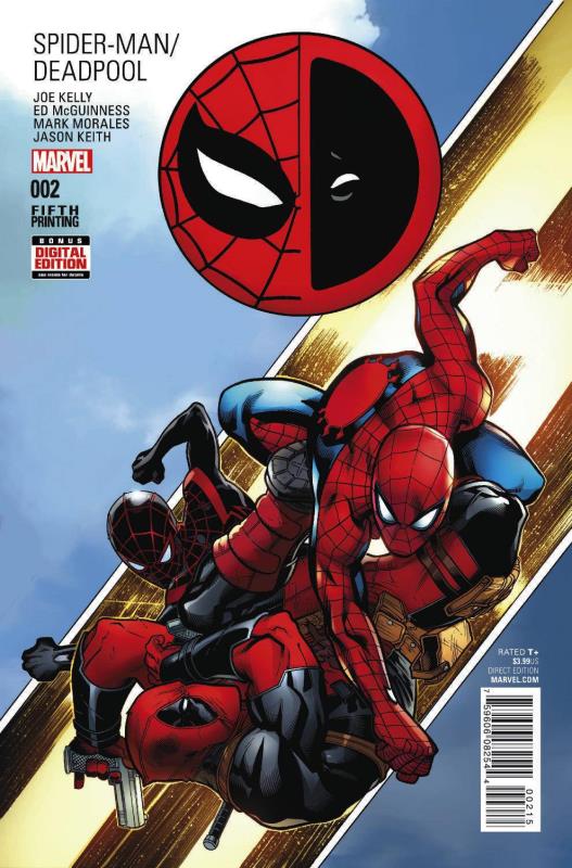 SPIDER-MAN DEADPOOL #2 MCGUINNESS 5TH PTG VARIANT