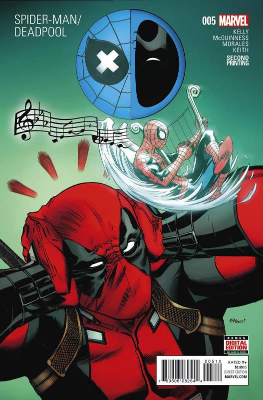 SPIDER-MAN DEADPOOL #5 MCGUINNESS 2ND PTG VARIANT