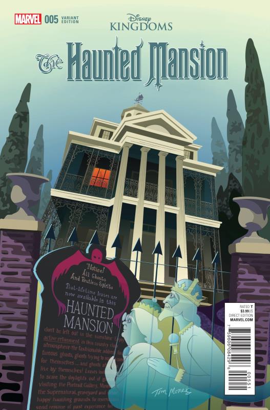 HAUNTED MANSION #5 (OF 5) MORRIS VARIANT