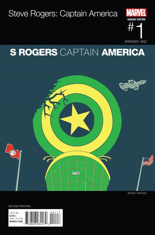 CAPTAIN AMERICA STEVE ROGERS #1 VEREGGE HIP HOP REMIX 2ND PT