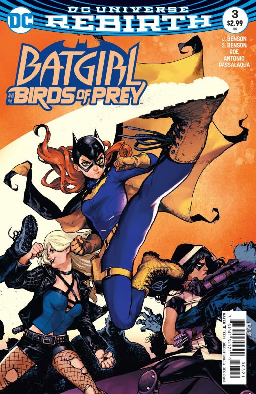 BATGIRL AND THE BIRDS OF PREY #3 VARIANT ED