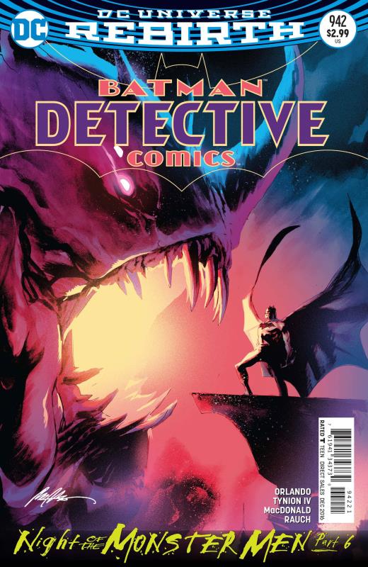 DETECTIVE COMICS #942 VARIANT ED (MONSTER MEN)