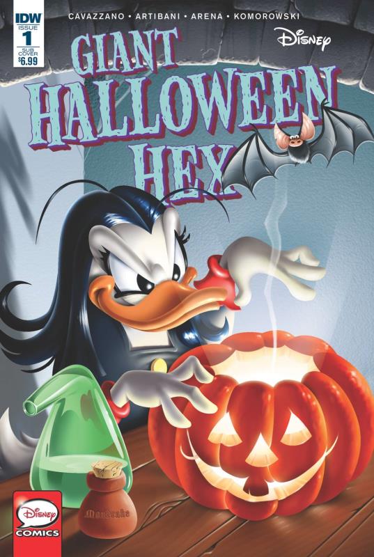 DISNEY GIANT HALLOWEEN HEX #1 SUBSCRIPTION VARIANT