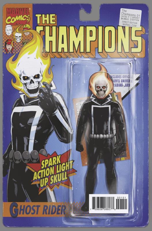 CHAMPIONS #1 CHRISTOPHER CLASSIC ACTION FIGURE VARIANT