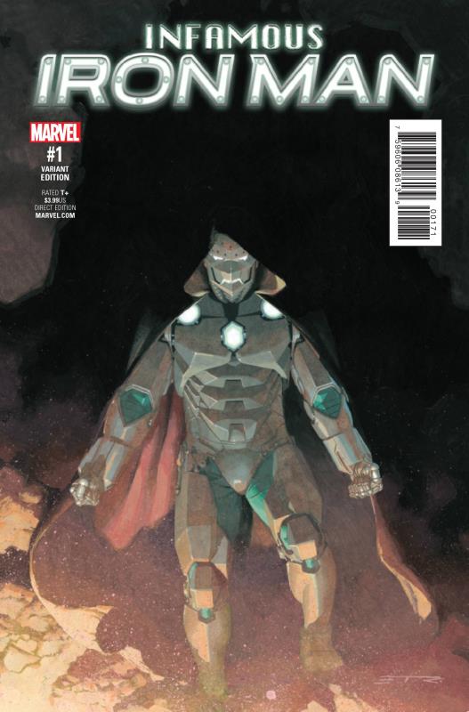 INFAMOUS IRON MAN #1 1:25 RIBIC VARIANT