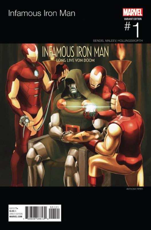 INFAMOUS IRON MAN #1 HIP HOP VARIANT