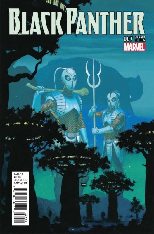 BLACK PANTHER #7 RIBIC CONNECTING C VARIANT
