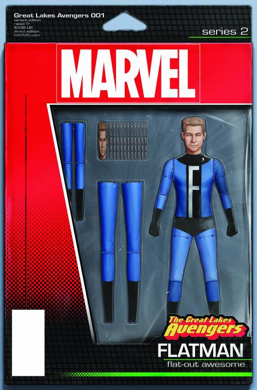 GREAT LAKES AVENGERS #1 CHRISTOPHER ACTION FIGURE VARIANT