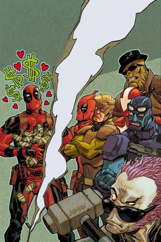 DEADPOOL AND MERCS FOR MONEY #4 STORY THUS FAR VARIANT