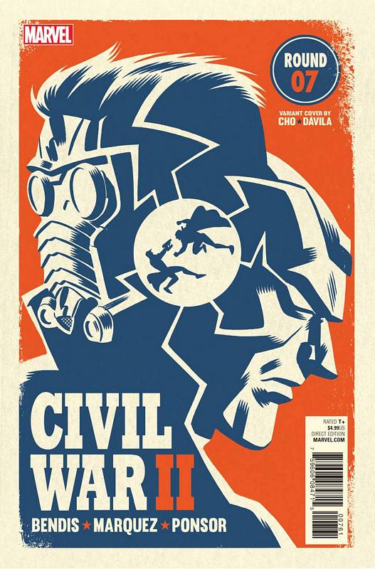 CIVIL WAR II #7 (OF 7) MICHAEL CHO VARIANT