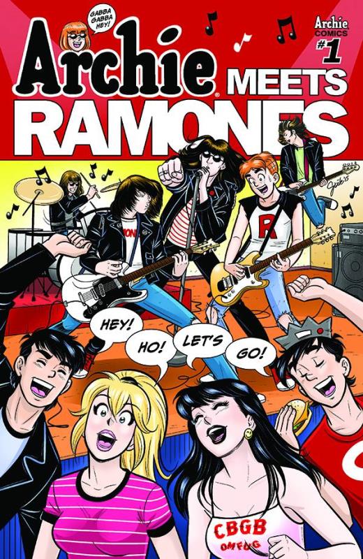 ARCHIE MEETS RAMONES ONE SHOT CVR A REG GISELE LAGASE