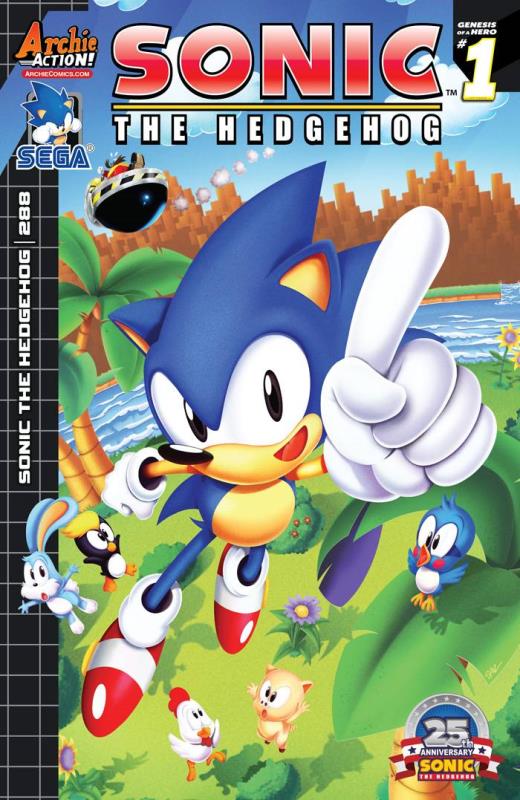 SONIC THE HEDGEHOG #288 CVR A REG SPAZIANTE