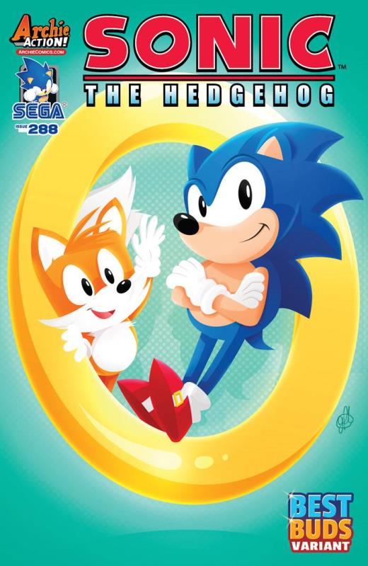 SONIC THE HEDGEHOG #288 CVR B VARIANT GENEVIEVE FT