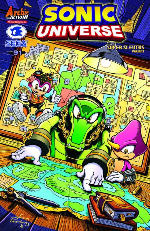 SONIC UNIVERSE #91 CVR B VARIANT PIPERBERG