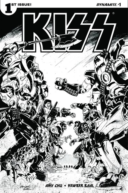 KISS #1 CVR J 1:10 BAAL B&W VARIANT