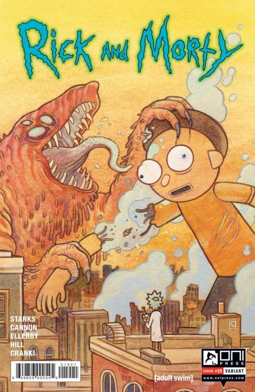 RICK & MORTY #19 INCV VARIANT HOWARD