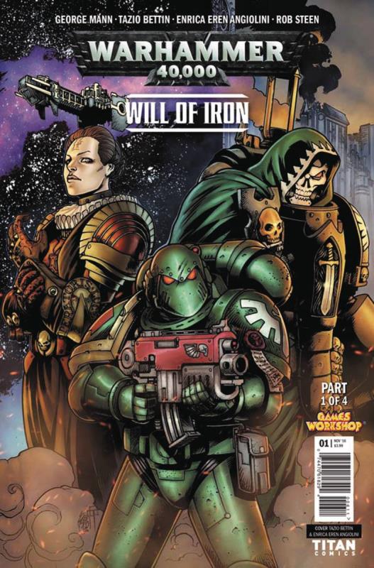 WARHAMMER 40000 WILL OF IRON #1 (OF 4) CVR A BETTIN