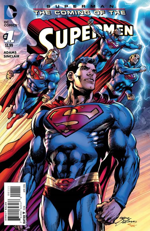 SUPERMAN THE COMING OF THE SUPERMEN #1 (OF 6)