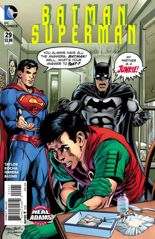 BATMAN SUPERMAN #29 NEAL ADAMS VARIANT ED