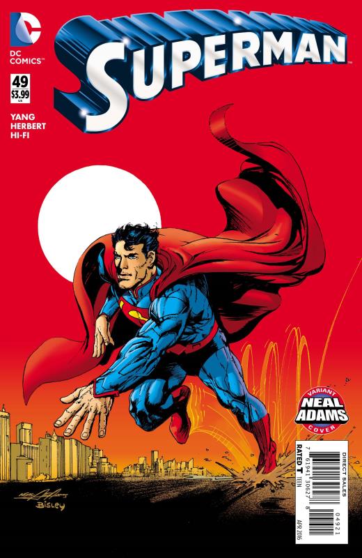 SUPERMAN #49 NEAL ADAMS VARIANT ED