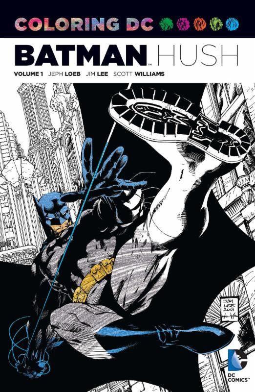 COLORING DC TP 01 BATMAN HUSH