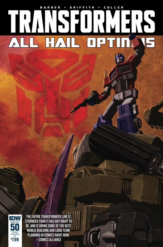 TRANSFORMERS #50 HICKMAN VARIANT