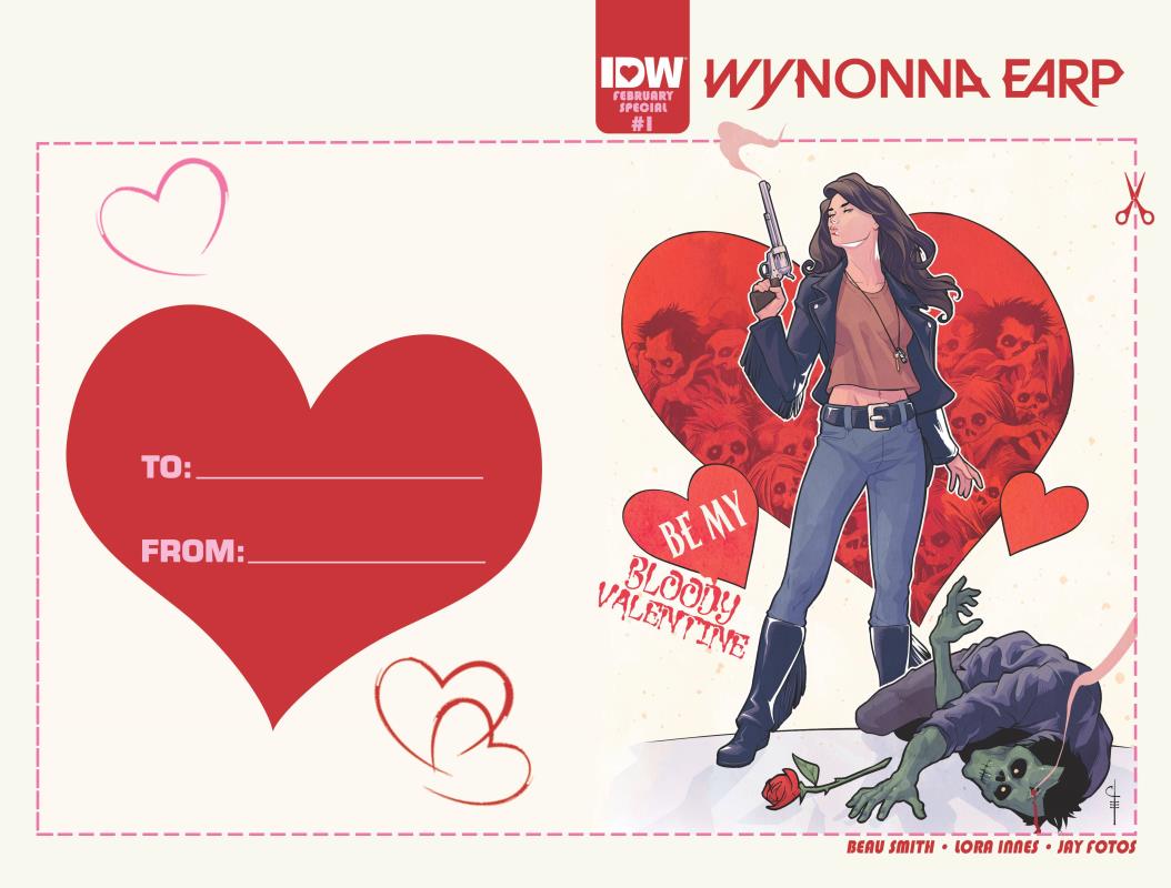 WYNONNA EARP #1 (OF 6) VALENTINES DAY CARD VARIANT