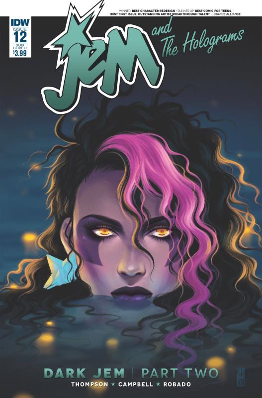 JEM & THE HOLOGRAMS #12 SUBSCRIPTION VARIANT