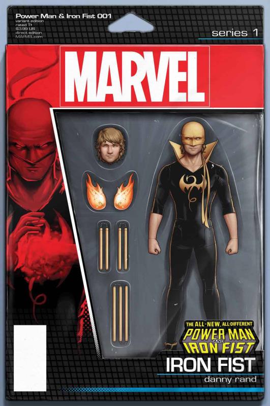 POWER MAN AND IRON FIST #1 IF ACTION FIGURE VARIANT