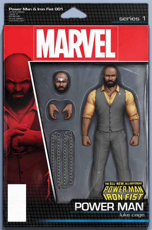 POWER MAN AND IRON FIST #1 PM ACTION FIGURE VARIANT