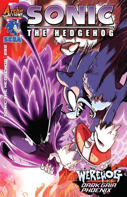 SONIC THE HEDGEHOG #282 REG CVR A HESSE