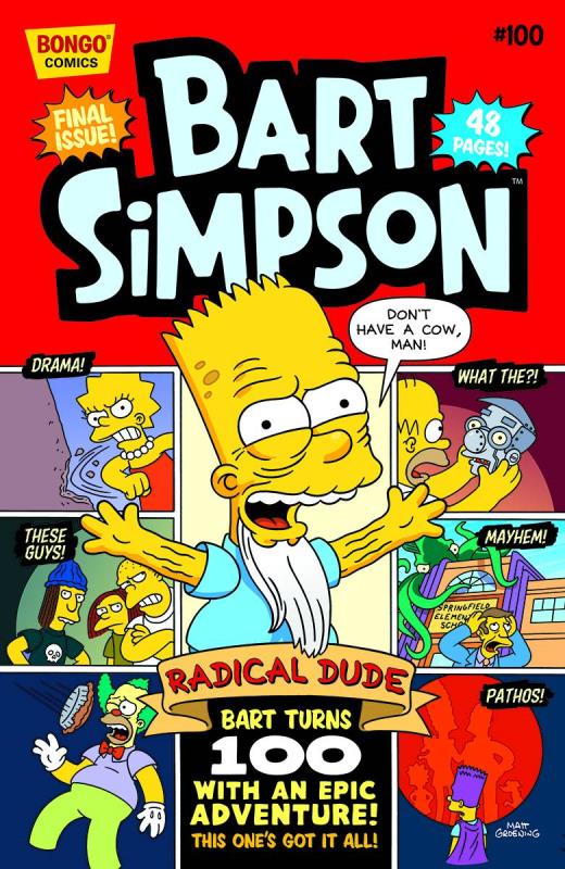 BART SIMPSON COMICS #100