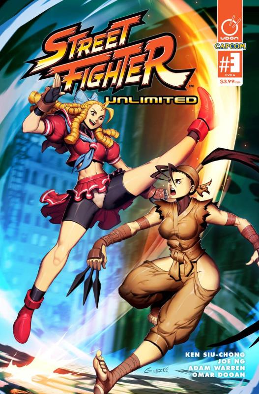 STREET FIGHTER UNLIMITED #3 CVR A GENZOMAN STORY