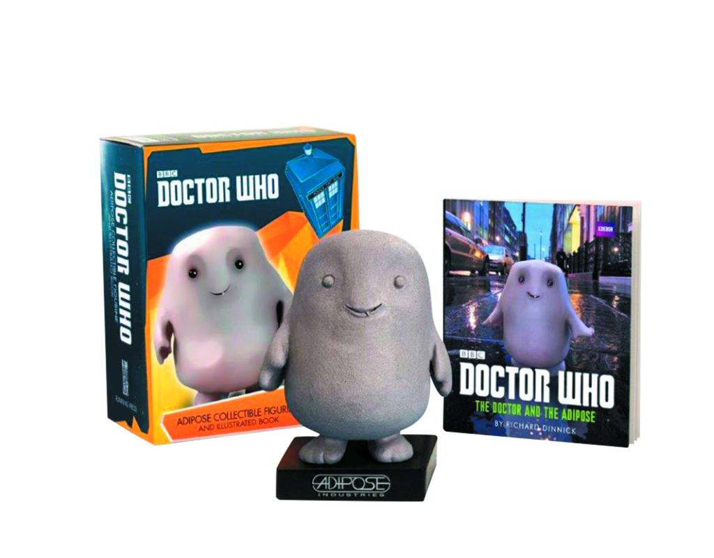 DOCTOR WHO ADIPOSE COLLECTIBLE FIGURINE & BOOK KIT