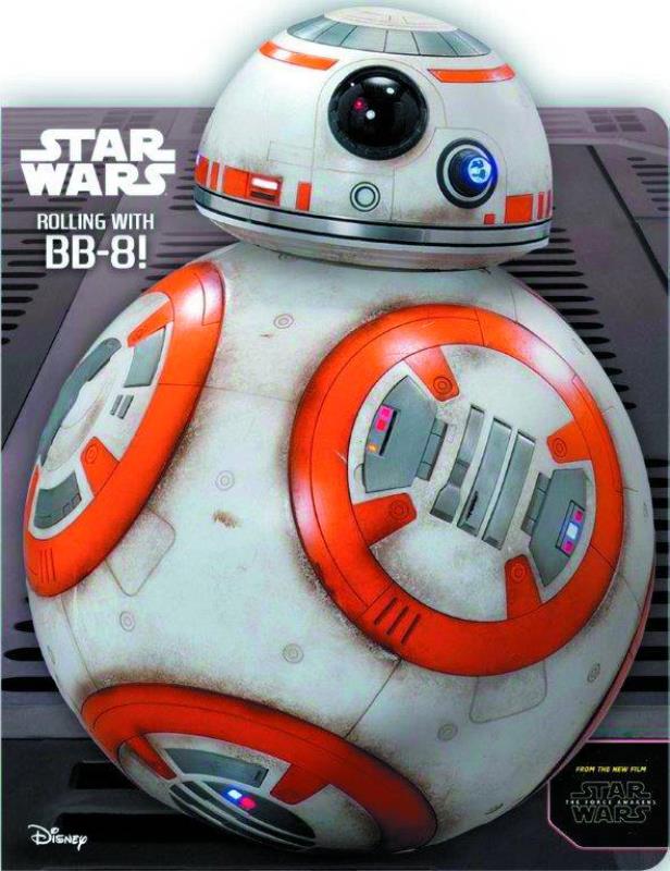 STAR WARS ROLLING WITH BB 8 BOARD BOOK