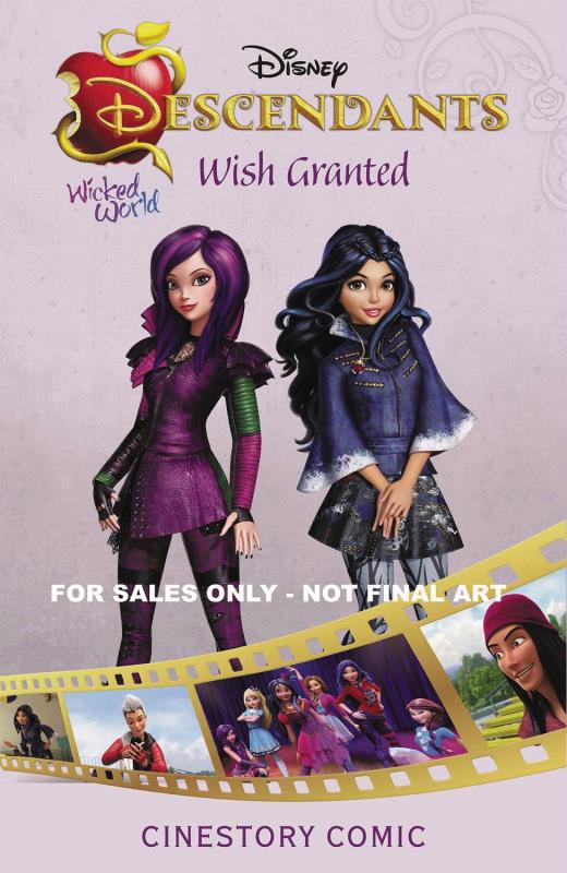 DISNEY DESCENDANTS WICKED WORLD WISH CINESTORY TP VOL 01