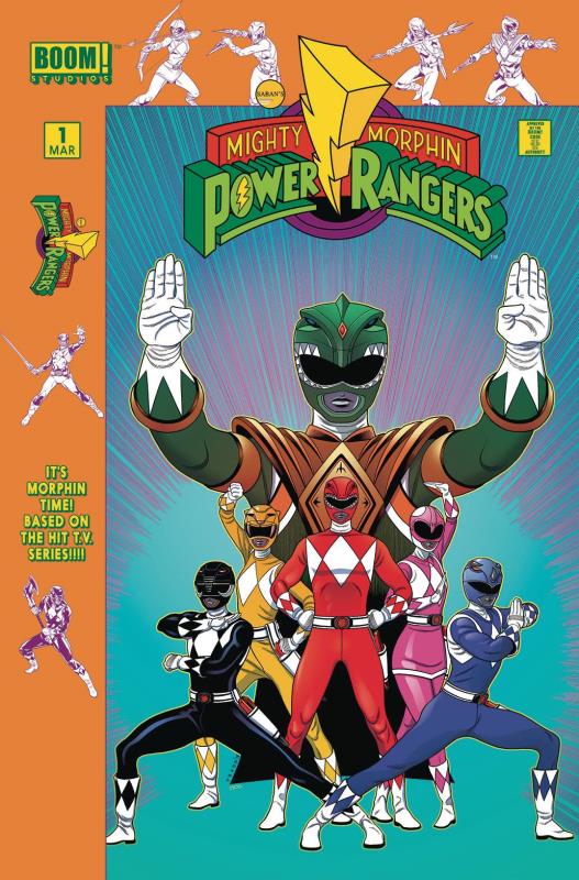 MIGHTY MORPHIN POWER RANGERS #1 LAUNCH PARTY VARIANT