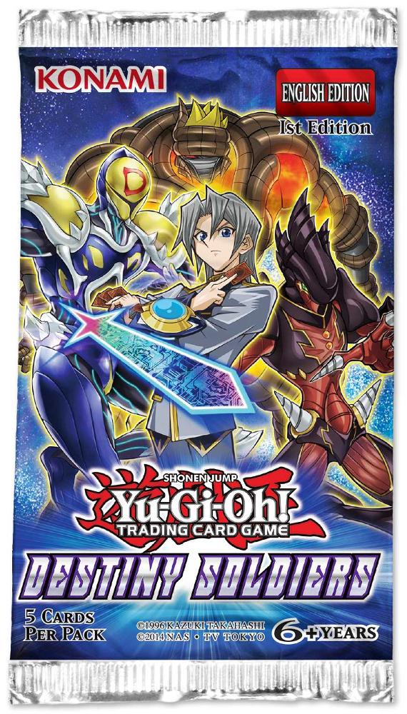 YU-GI-OH! (YGO): DESTINY SOLDIERS BOOSTER PACKS