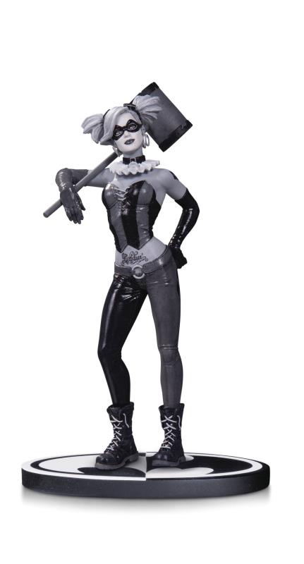 BATMAN BLACK & WHITE HARLEY QUINN STATUE BY BERMEJO