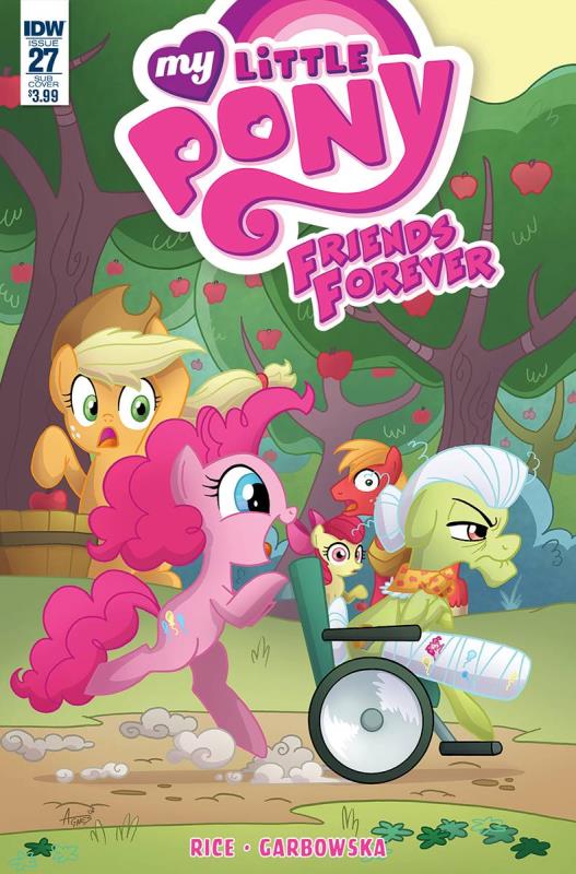 MY LITTLE PONY FRIENDS FOREVER #27 SUBSCRIPTION VARIANT