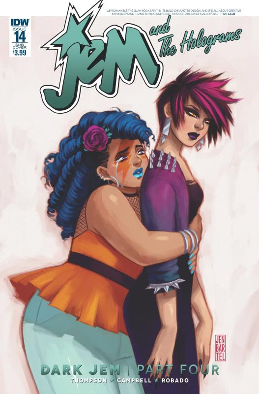 JEM & THE HOLOGRAMS #14 SUBSCRIPTION VARIANT