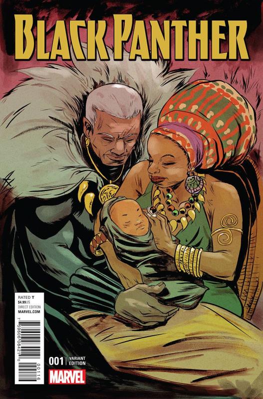 BLACK PANTHER #1 GREENE CONNECT A VARIANT