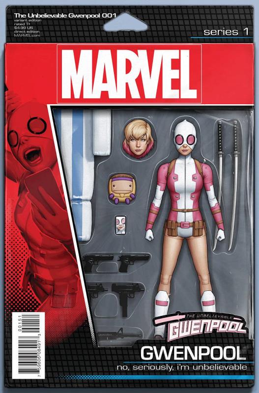 GWENPOOL #1 CHRISTOPHER ACTION FIGURE VARIANT