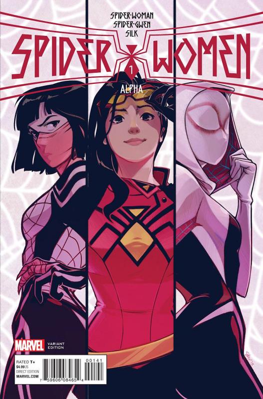 SPIDER-WOMAN ALPHA #1 1:25 STACEY LEE VARIANT